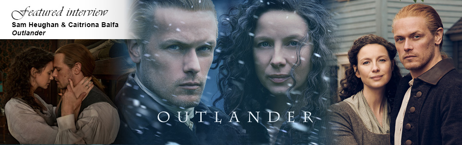 Interview: Outlander Stars Sam Heughan & Caitriona Balfe Talk Season 6