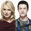 Laura Allen and Dylan Minnette