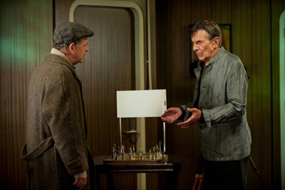 John Noble and Leonard Nimoy