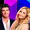 Simon Cowell and Demi Lovato